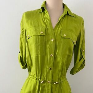 MICHAEL KORS dress green size XS